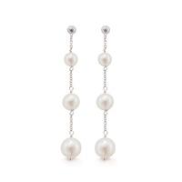 Mappin & Webb Gossamer Freshwater Pearl Drop Earrings