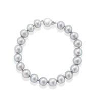 Mappin & Webb Grey Freshwater Pearl Bracelet