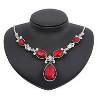 May polly Hot water shape zircon fashion party Necklace Earrings Set