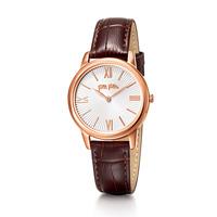MATCH POINT ROSE GOLD SMALL BROWN WATCH