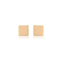 Mark Milton 9ct Rose Gold Medium Cube Stud Earrings