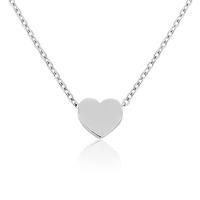 Mark Milton 9ct White Gold Heart Necklace