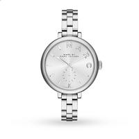 Marc Jacobs Silver Dial Stainless Steel Ladies Watch