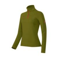 mammut snow ml half zip pull women