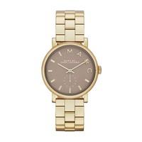 Marc by Marc Jacobs Baker ladies\' round dial gold-plated watch