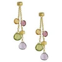 Marco Bicego Paradise 18ct Yellow Gold Mixed Stone Earrings