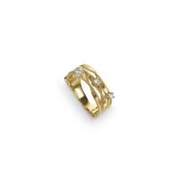 Marco Bicego Marrakech 18ct Yellow Gold 0.15ct Diamond Ring