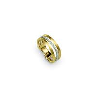 Marco Bicego Jaipur Link 18ct Yellow Gold 0.12ct Diamond Ring