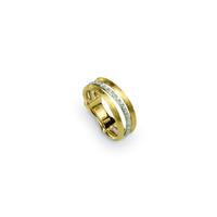 marco bicego jaipur link 18ct yellow gold 012ct diamond ring