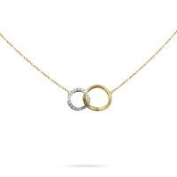 Marco Bicego Jaipur Link 18ct Yellow Gold 0.14ct Diamond Necklace