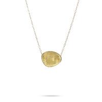 Marco Bicego Lunaria 18ct Yellow Gold Petal Shaped Necklace