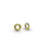 marco bicego goa 18ct yellow gold 018ct diamond earrings