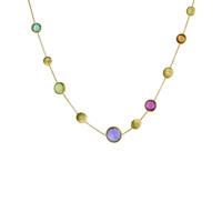 Marco Bicego Jaipur 18ct Yellow Gold Mixed Stone Necklace