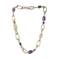 Marco Bicego Murano Mixed Stone 18ct Yellow Gold Necklace