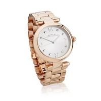 Marc by Marc Jacobs Dotty Silver Dial Rose Gold Bracelet Watch