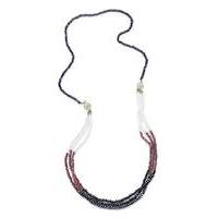 magnetic multi way fasten bead necklace