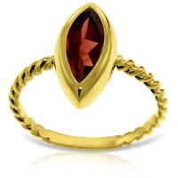 Marquise Cut Garnet Ring 2.0ct in 9ct Gold