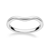 mastercut wave 18ct white gold dipped wedding ring c8rg009w