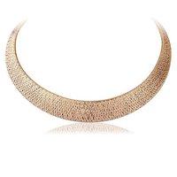 Mark Milton 18ct Rose Gold Plated Entwine Web Necklace