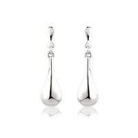 Mark Milton 9ct White Gold Drop Earrings