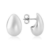 Mark Milton 18ct White Gold Electroform Earrings