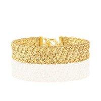 mark milton wide mesh bracelet