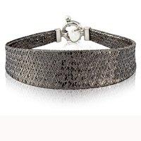 Mark Milton Black Rhodium Entwine Bracelet