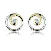 Mark Milton Spiral Stud Earrings