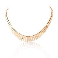 Mark Milton 18ct Rose Gold Plated Spotlight Collar Necklace