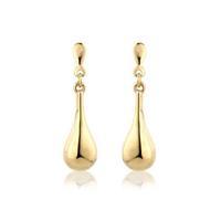 mark milton 9ct yellow gold drop earrings