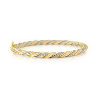 Mark Milton Three Colour Twist Bangle