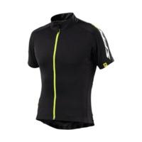 mavic sprint jersey blackfluorescent yellow