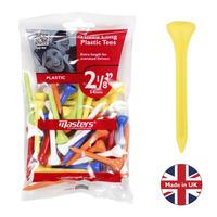 Masters Plastic Tees 2 1/8 Mixed - 40 Pack