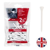 masters wood tees 2 18 white 25 pack