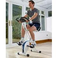 Magnetic Exercise Bike with Back Support