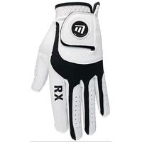 masters mens rx ultimate golf glove lh ml white