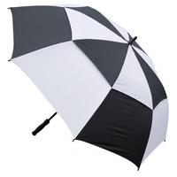 Masters Tour Dri Gust Resistant Umbrella Black/White