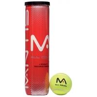 mantis all court tennis balls tube of 4