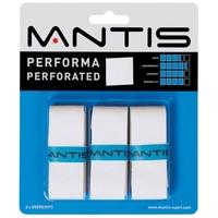 MANTIS Performa Perforated Overgrip 3 Pack White