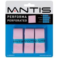 mantis performa perforated overgrip 3 pack pink