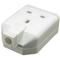 Masterplug ELS13W Free Mains Socket 13A - White