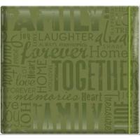 MBI Gloss Scrapbook 12x12ins - Family, Green 262604