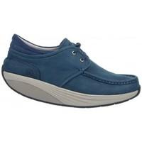 Mbt KHERI M men\'s Boat Shoes in blue