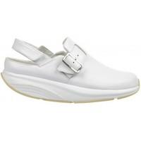 mbt time service clog white womens mules casual shoes in white
