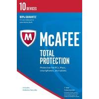 McAfee Total Protection 2017 1 Year 10 Devices - Electronic Software Download