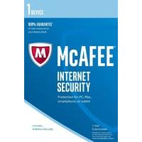 McAfee Internet Security 2017 1 Year 1 Device - Electronic Software Download