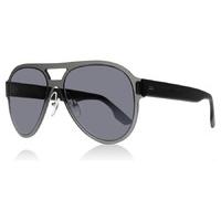 McQ 0022S Sunglasses Grey / Black / Silver 001 57mm