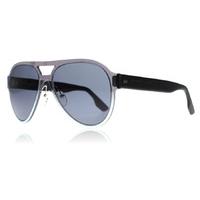 mcq 0022s sunglasses silver black grey 006 57mm