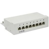 mcab patch panel cat 5e 8 port stp