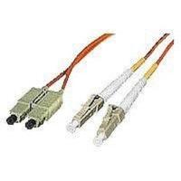 Mcab Optical Fibre Cable Duplex LC/ST 50/125 OM2 1m